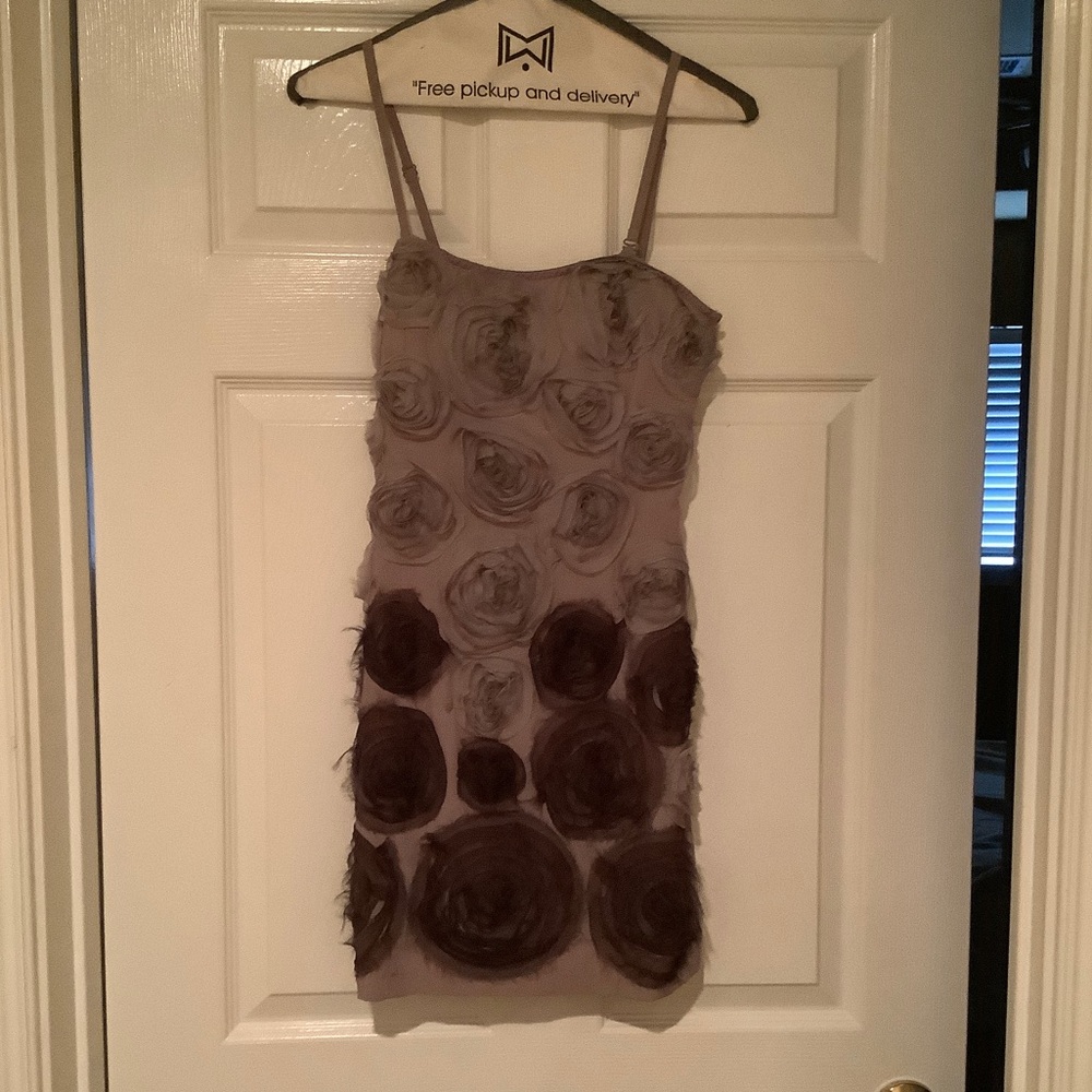 Bodycon dress with spaghetti straps
